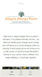 Mobile Screenshot of alegriamangofarm.com